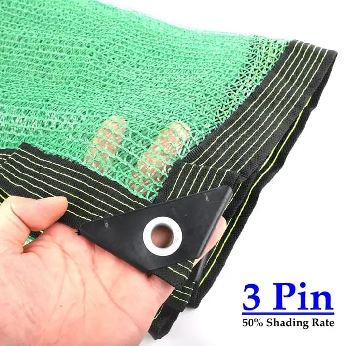 Filet d'ombrage vert anti-UV HDPE