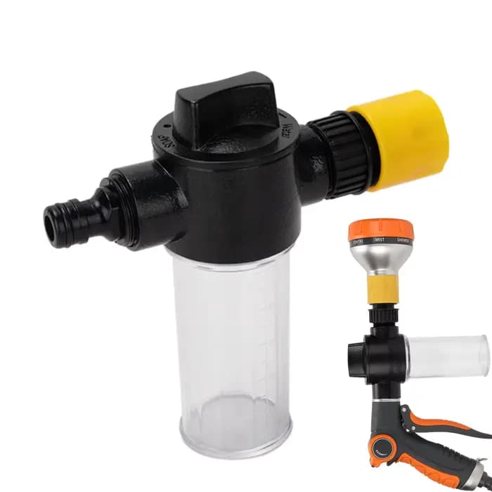Pulvérisateur d'engrais 100 ml, embout de tuyau d'arrosage pour engrais liquide pour plantes, pelouse, jardin, cour, terrasse, distributeur facile