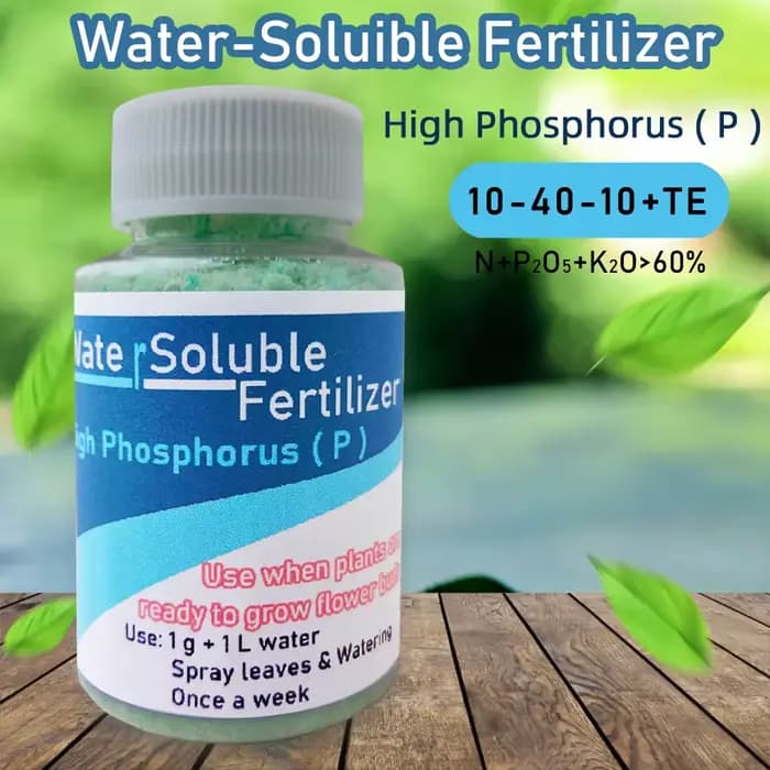 Engrais solubles dans l'eau pour fleurs professionnelles en bouteille, 100g, aliments pour plantes à