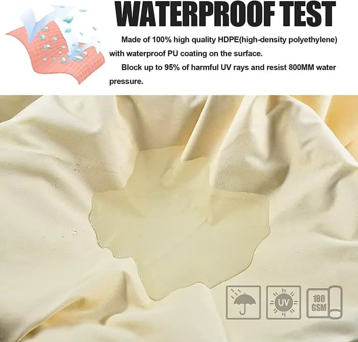Voile d'ombrage triangulaire imperméable 2/3/3,6/5/7M, auvent de patio, abri solaire pour jardin ext