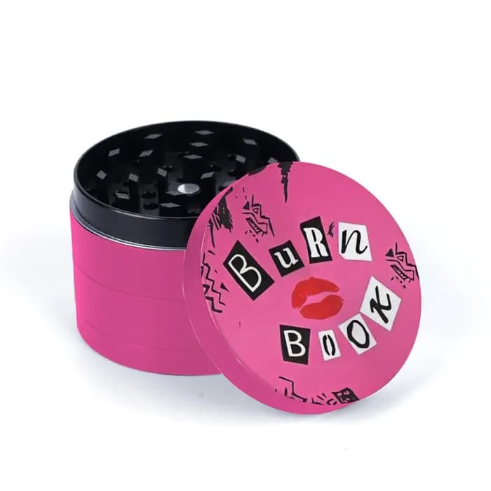 Broyeur de livres et plateau roulant rose 1/2 pièces