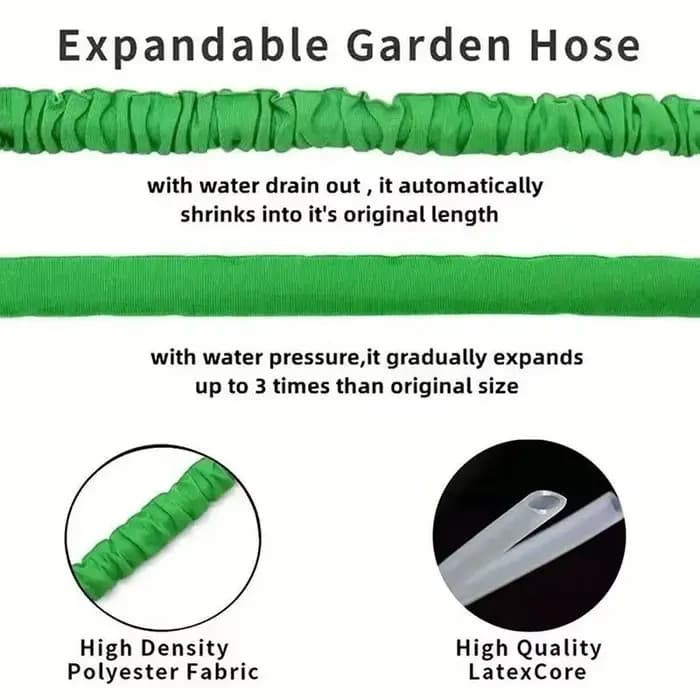 Tuyau d'arrosage extensible magique pour jardin domestique