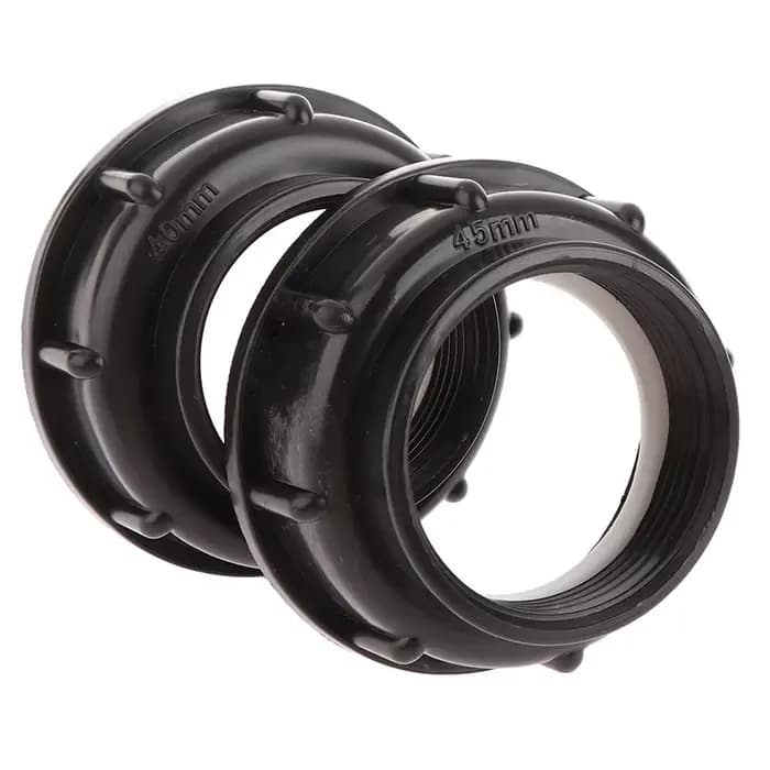 Raccord de réservoir d'eau IBC Durable bleu, filetage S60X6 vers connecteur de tuyau d'arrosage, ada