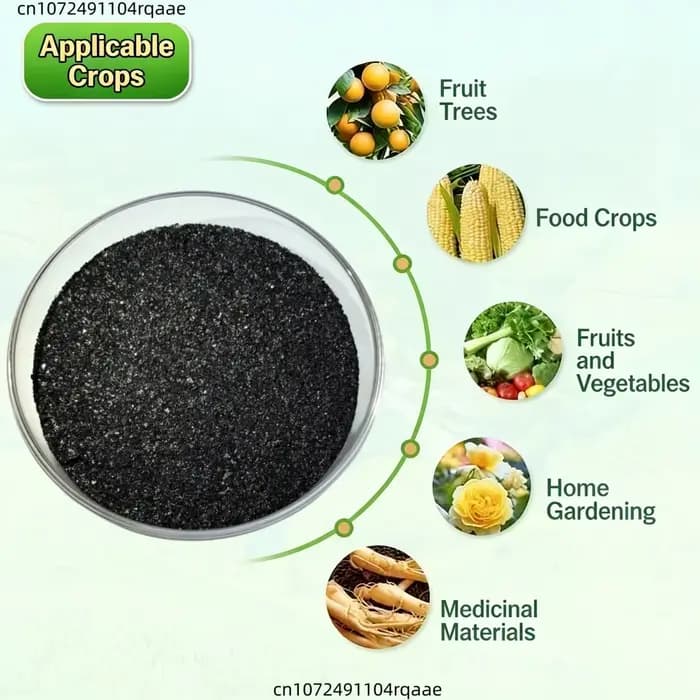 Engrais à l'acide humique 100% soluble avec oligo-éléments