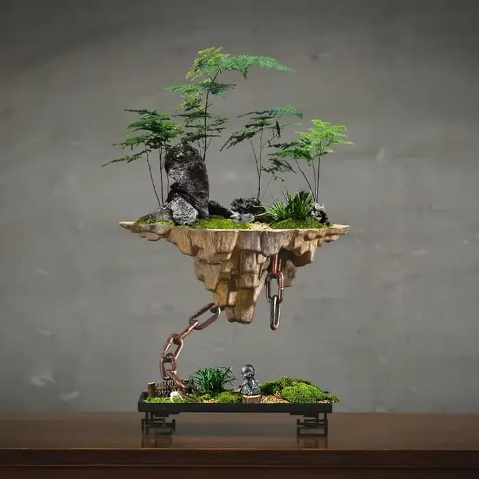 Pot de fleur en fer pour la décoration de la maison
