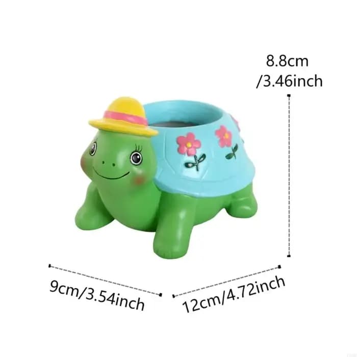 Pots plantes succulentes en forme conteneur jardinière d'animaux