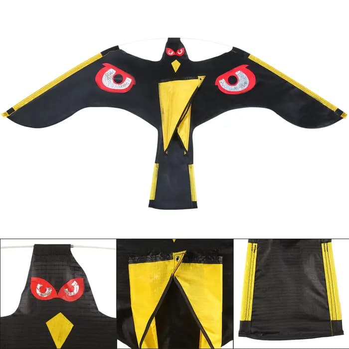 Répulsif pour oiseaux, faucon volant, cerf-volant, épouvantail, décoration extérieure, lutte antipar