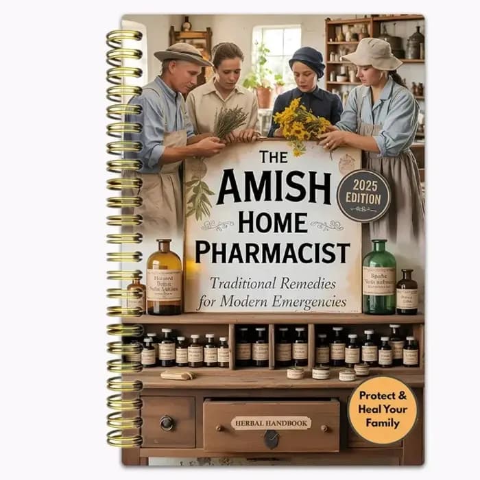 Manuel des remèdes à base de plantes : Guide traditionnel de guérison naturelle, Pharmacie domestique Amish pour la santé moderne et les solutions de style de vie équilibré