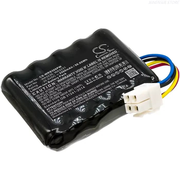 Batterie pour outils de jardinage 20V/2500mAh WA3230,50032492,WA3231,50032774 pour Worx Landroid S Basic,S300,S450i,S500i,WR115MI,WR110MI
