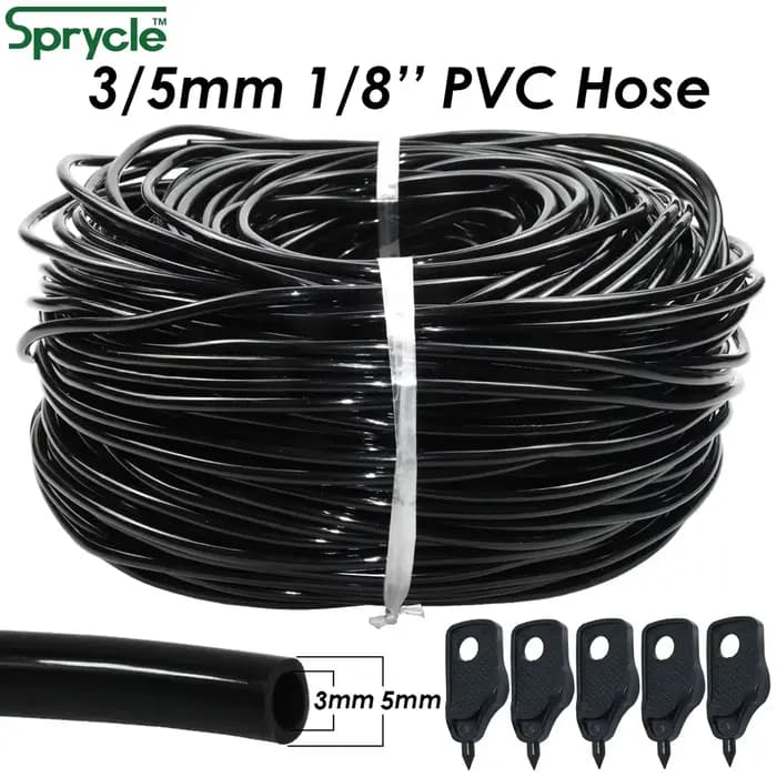 SPRINCLE-Micro système d'irrigation goutte-à-goutte avec perforateur, tuyau en PVC, tube de jardin 1