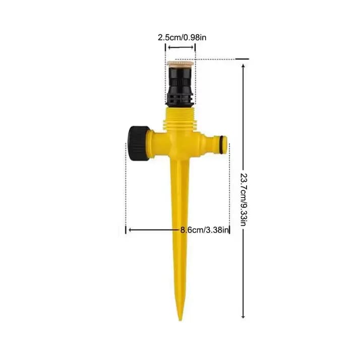 360 ° Arroseur automatique rotatif, système d'irrigation de pelouse de jardin, couverture de grand