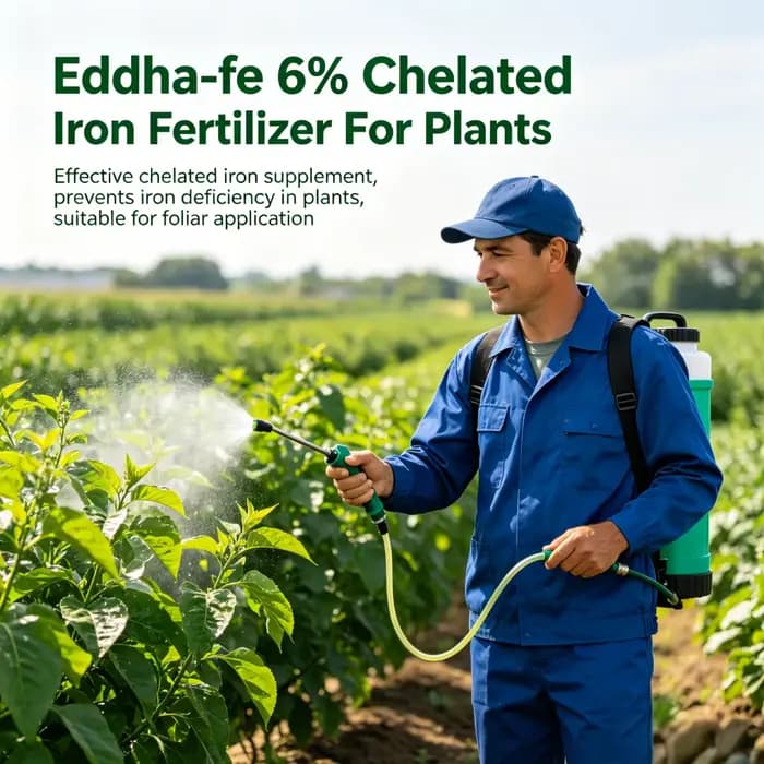 Fe 6% Engrais chélaté à base de fer pour plantes