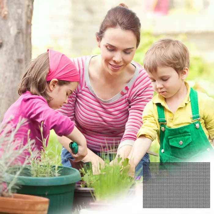 Grilles de drainage rectangulaires pour pots de fleurs