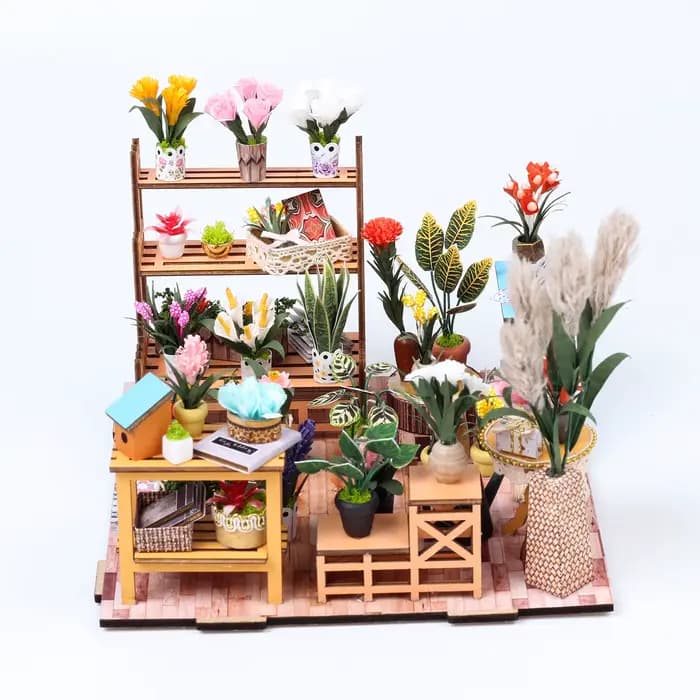 Kit de maison de jardin Miniature