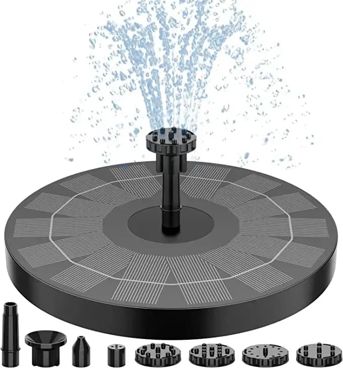 Pompe à eau de fontaine solaire 2.5W