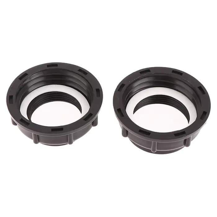 Raccord de réservoir d'eau IBC Durable bleu, filetage S60X6 vers connecteur de tuyau d'arrosage, ada