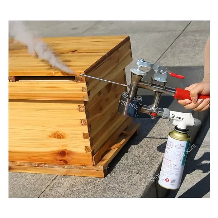 Vente chaude traitement des acariens des abeilles Machine à brouillard acide oxalique atomisation dispositif