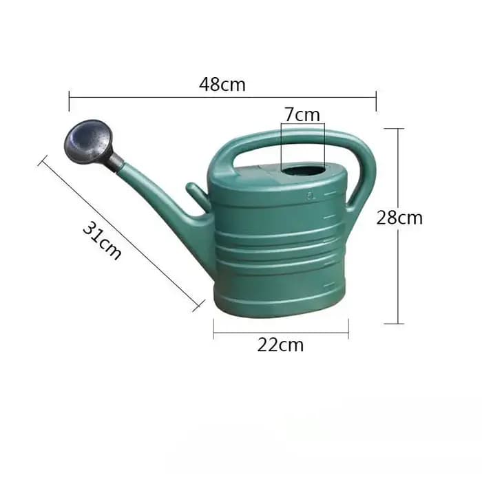 Arrosoir de jardinage intérieur/extérieur, arrosoir en plastique léger de 5 L