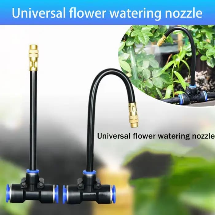 Kit d'arrosage d'irrigation automatique universel 5-20M, buse rotative en cuivre, Kits d'arrosage pa