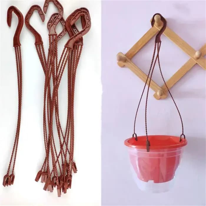 10 pièces 36/39/50CM Pots de fleurs suspendus Pots de plantes cintre crochet bassin cintre jardin pa