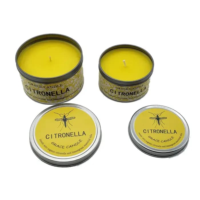 Bougie à citronnelle, bougies décoratives d'extérieur pour Patio