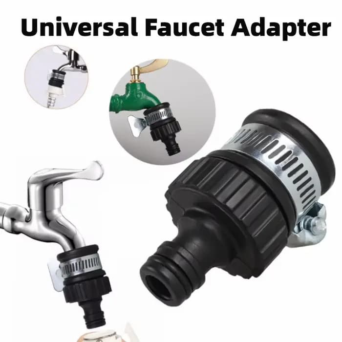 Adaptateur de robinet universel, connecteur d'eau de jardin, Conversion de robinet, tuyau de 16mm, a