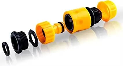 Kit de connecteur de tuyau d'arrosage, diamètre intérieur 12mm, 16mm, 25mm, tuyau d'eau, connecteur