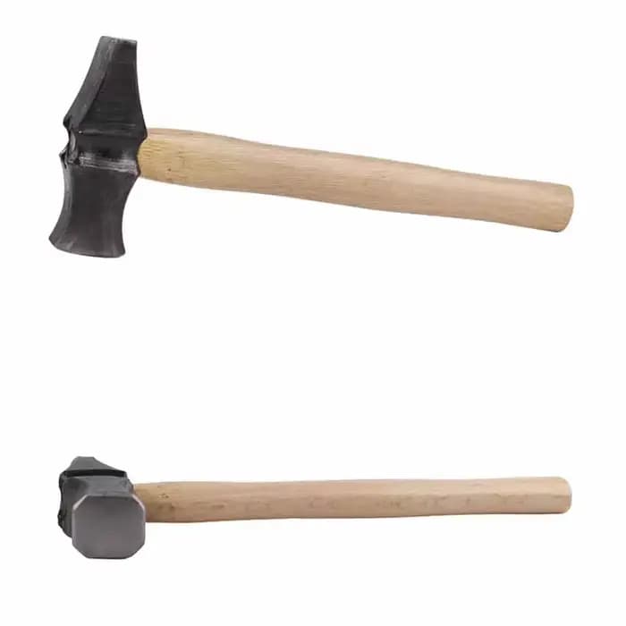 Accessoires pour outils forgés à la main avec poignées en bois pour usage domestique
