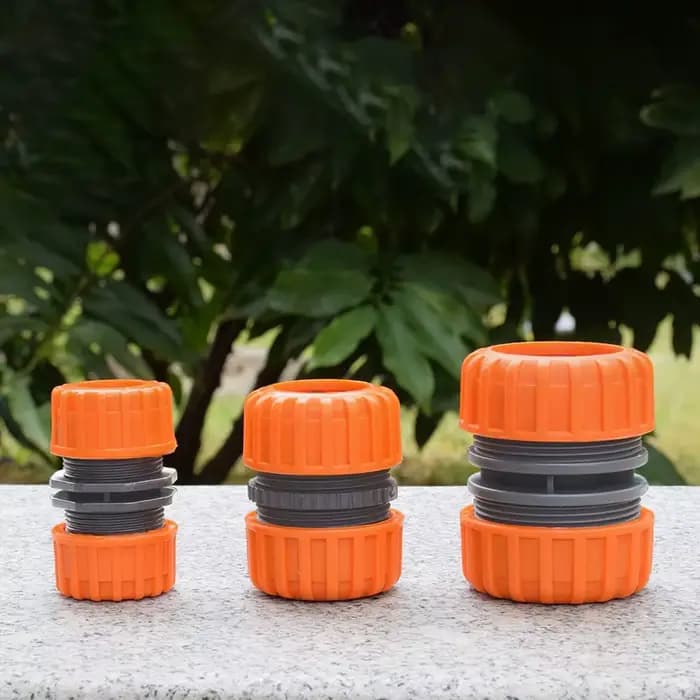Kit de réparation de tuyau d'arrosage étanche 3 pièces, connecteurs mâles extensibles 1/2" et 3/4",