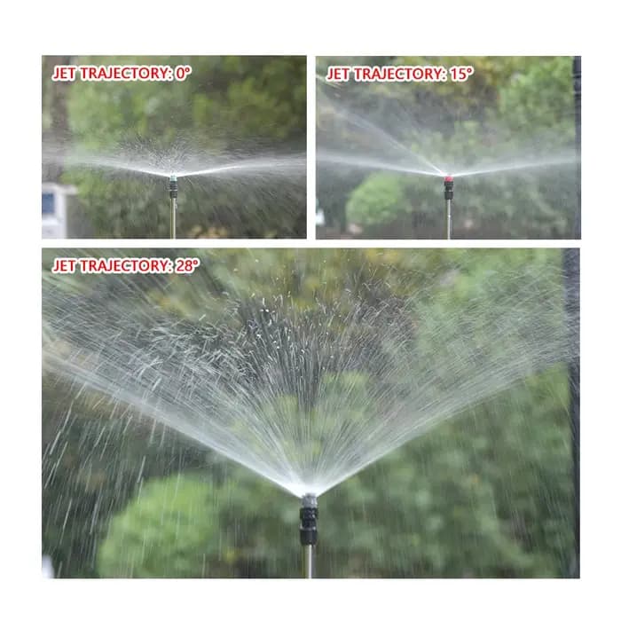 Arroseurs Pop-up de remplacement, buses de dispersion 0 ~ 360 degrés réglables, outil d'irrigation d