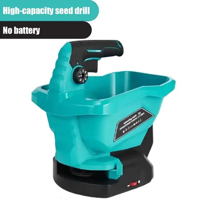 Épandeur d'engrais électrique, machine à semer portative, semoir agricole pour graines d'herbe, légu