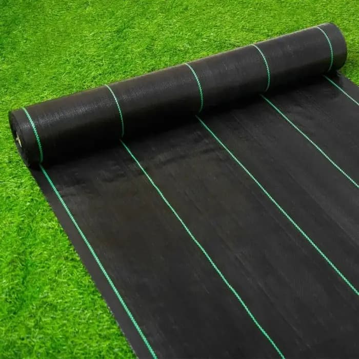 Toile géotextile anti-mauvaises herbes robuste pour aménagement paysager