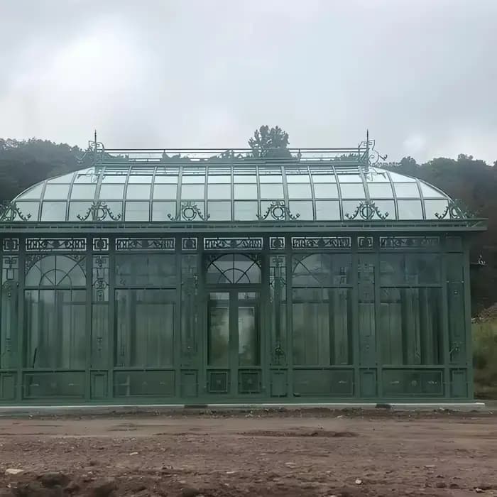 Abat-jour de jardin en métal verni de poudre écologique