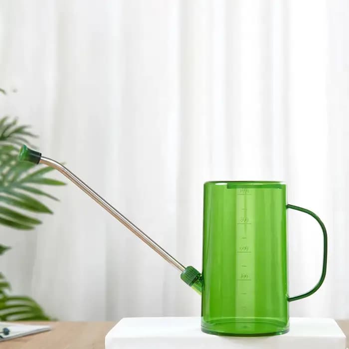 Arrosoir 2L avec longue bouche, outil de jardinage de fleurs portable pour intérieur et extérieur, bureau, bonsaï de fleurs, plantes de maison, Pot d'arrosage