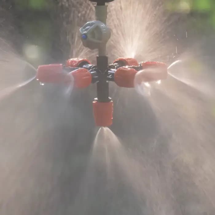 Buse de brumisation suspendue pour Irrigation goutte à goutte, arroseurs de brouillard à 7 voies pou
