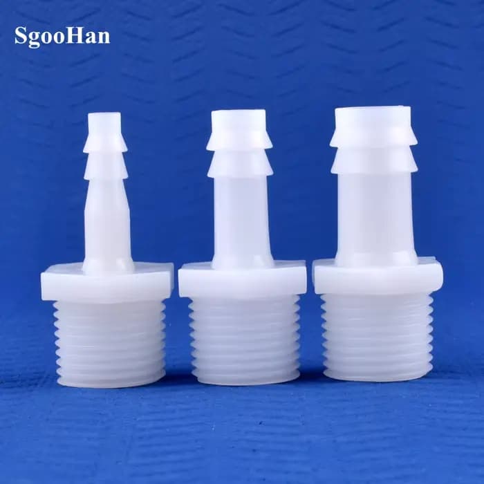 5 ~ 200 pièces G1/2 filetage mâle à 4 ~ 20mm PE pagode connecteur Direct réservoir d'aquarium adapta