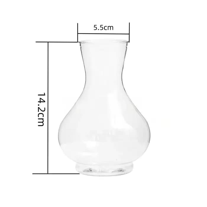 Vases en plastique vintage