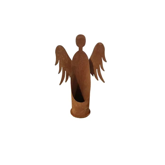 1 pièce de sculpture de jardin en fer
