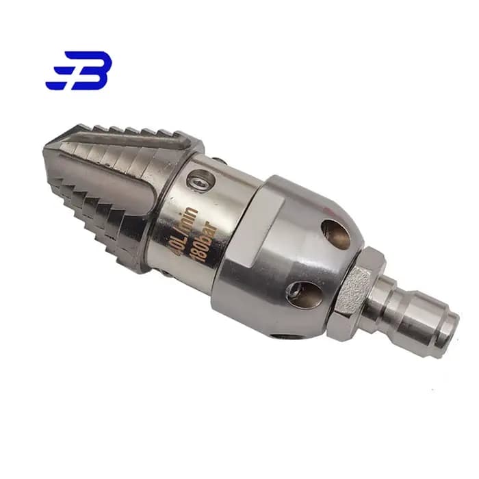 Buse rotative haute pression 1/2 3/8, buse rotative pour égouts, nettoyage à haute pression, pistole