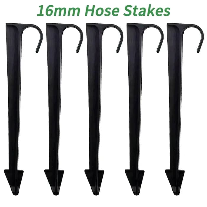 WUJIE-Supports de tuyau d'arrosage de type C, pour tube 1/2 3/4 PE, d'argile goutte à goutte, raccor