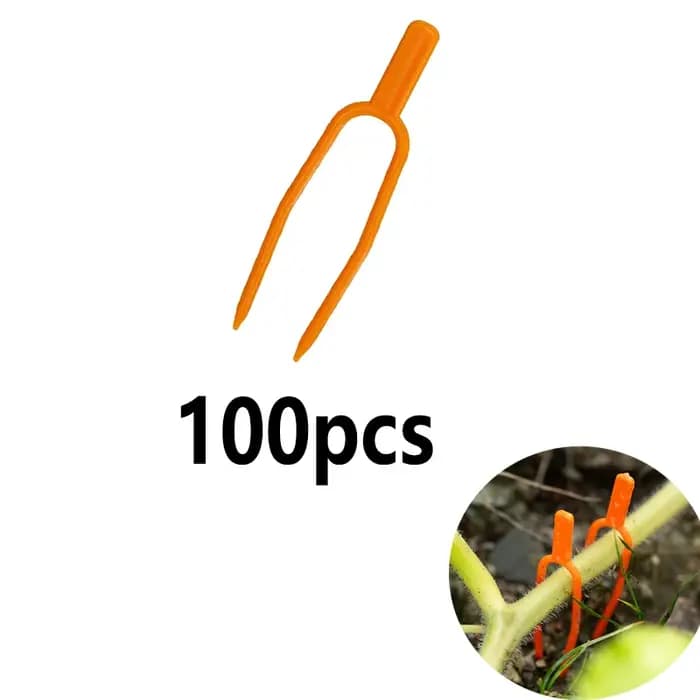 Fixateur de tige de plante 100 pièces