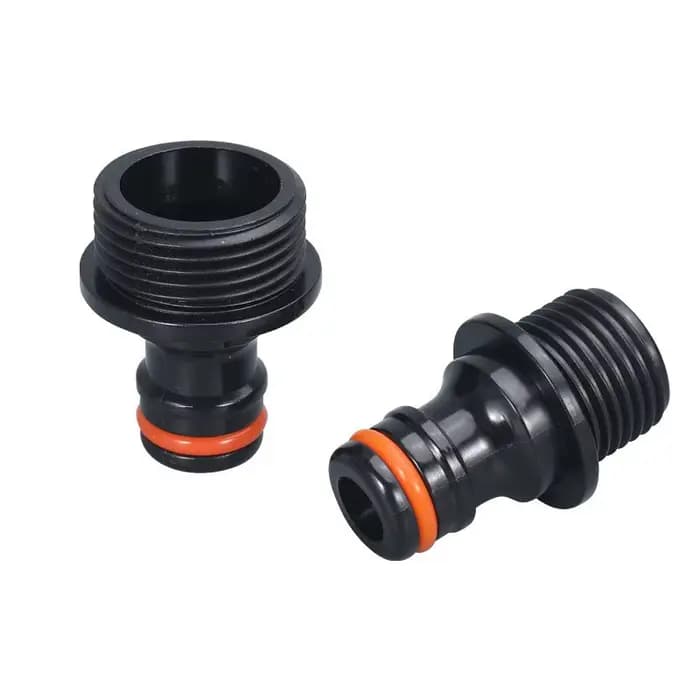 Lot de 5 raccords de tuyau d'arrosage 1/2" et 3/4" à connexion rapide pour pistolet d'arrosage, outi