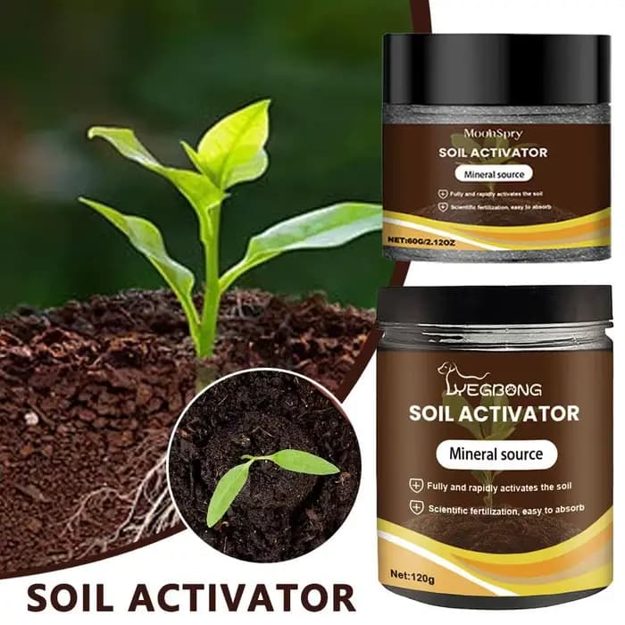 Stimulant universel de croissance des plantes - Activateur de sol organique pour l'enracinement des fleurs