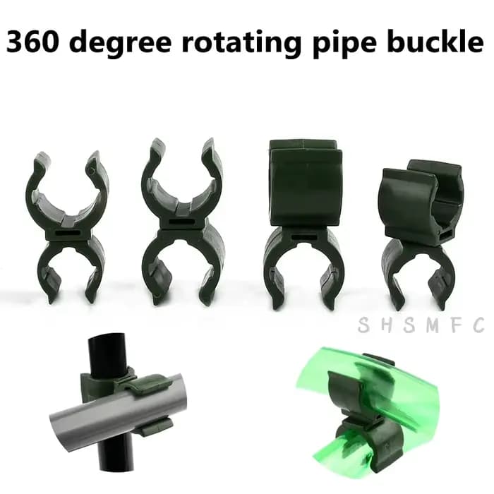 2 ~ 20 pièces 11/16/20mm colliers de serrage 360 Rotation Tube fixe Aquarium réservoir de poisson ra