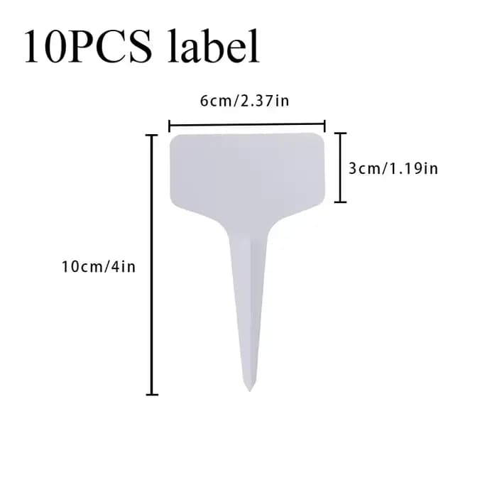 10 Pièces 4 Tailles 3/4/5/6 Pouces Pot de Fleurs en Plastique Transparent pour Serre avec Trou de Dr