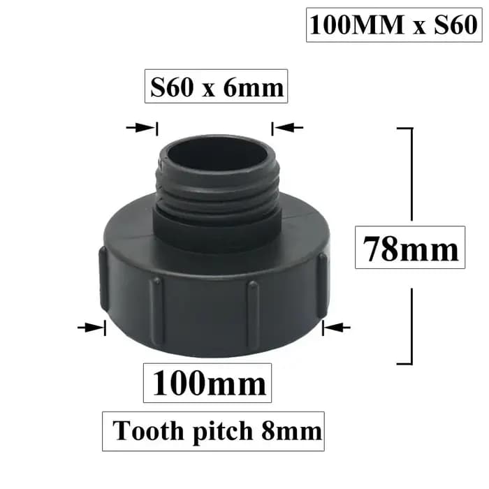 Connecteur d'adaptateur IBC précieux