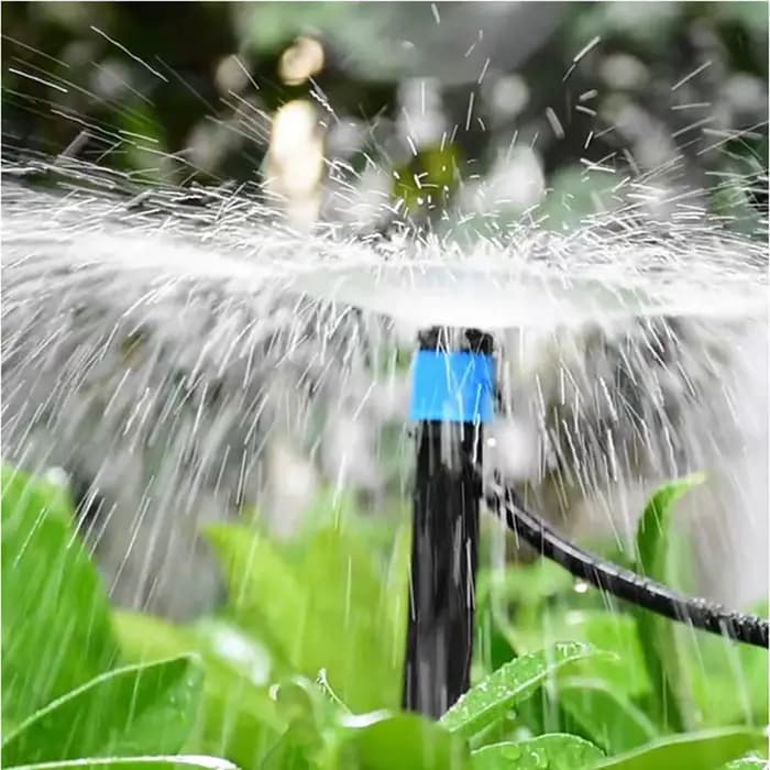 Buse d'arrosage de jardin, 10 pièces, goutteur de diffusion, système d'irrigation pour tuyau de 4/7m