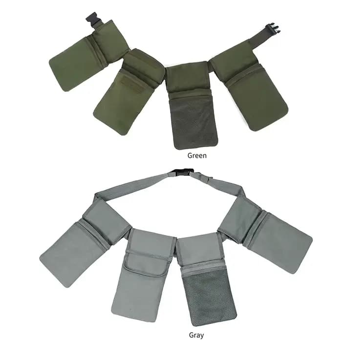 Ceinture porte-outils en toile avec 4 poches
