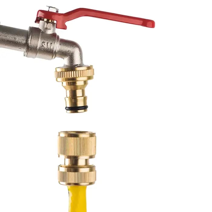 1 ensemble de raccords de tuyau d'eau à connexion rapide pour tuyau d'arrosage, connecteur femelle e