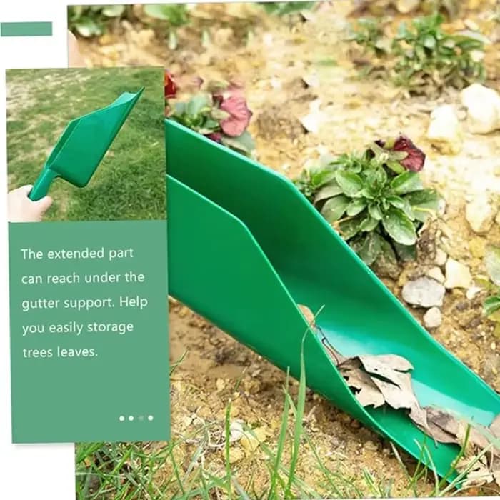 Outils de nettoyage de gouttières : Cuillère à gouttière multi-usages pour éavoirs et jardins